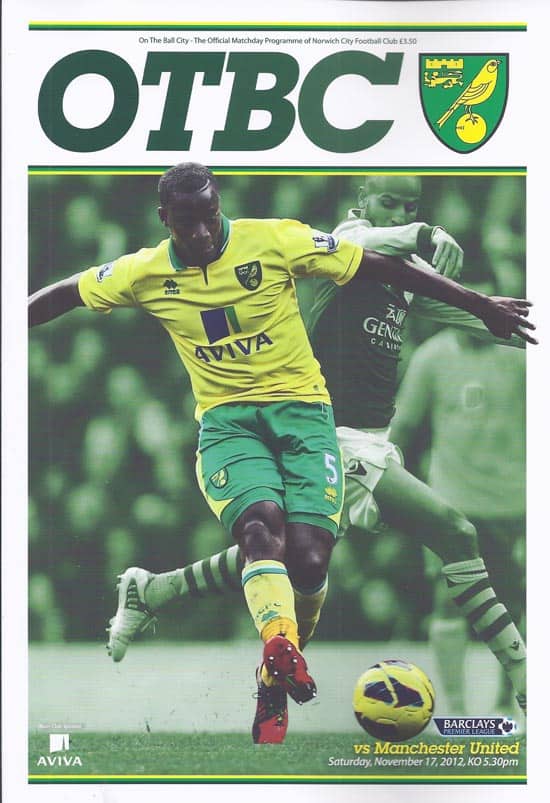 Norwich City FC v Manchester United FC